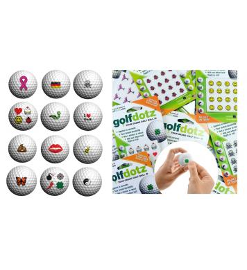 Golfdotz® Golfballmarkierungen Golfdotz® Golfballmarkierungen