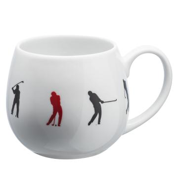 Kuschelbecher mit Golfmotiv Kuschelbecher mit Golfmotiv