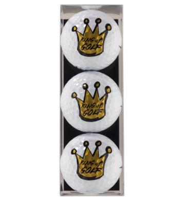 Golfball-Set King of Golf Golfball-Set King of Golf